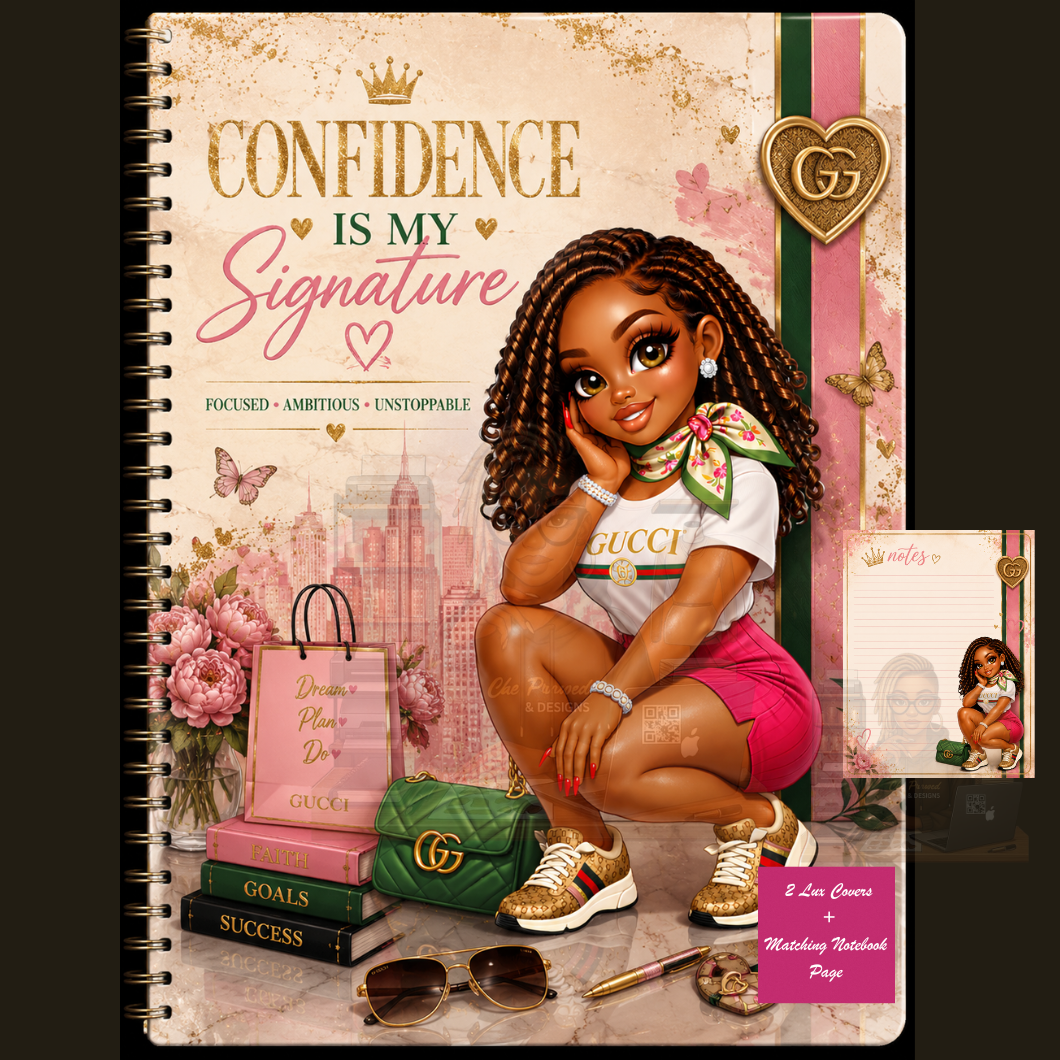 She Builds Lux Journal Covers (Digital File)