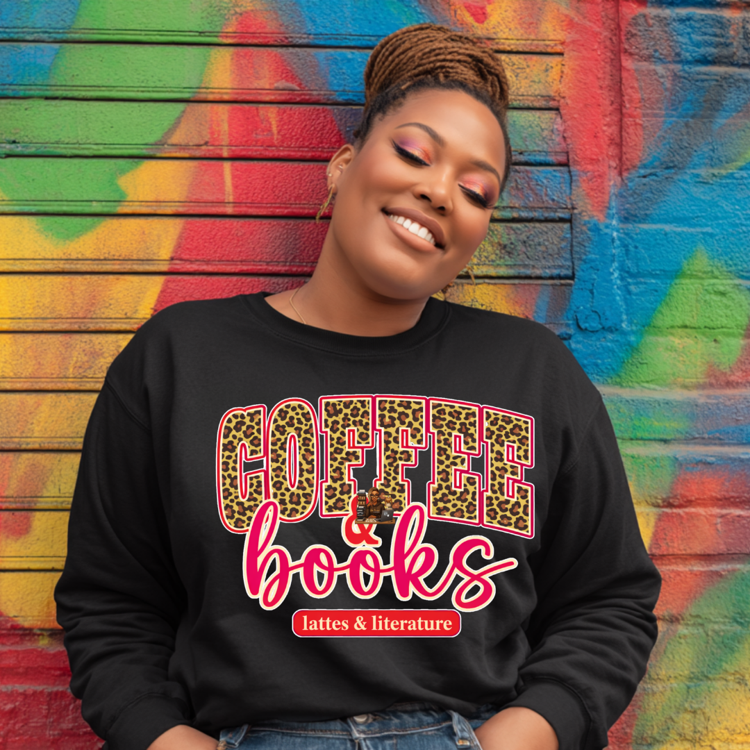 Lattes & Literature PNG