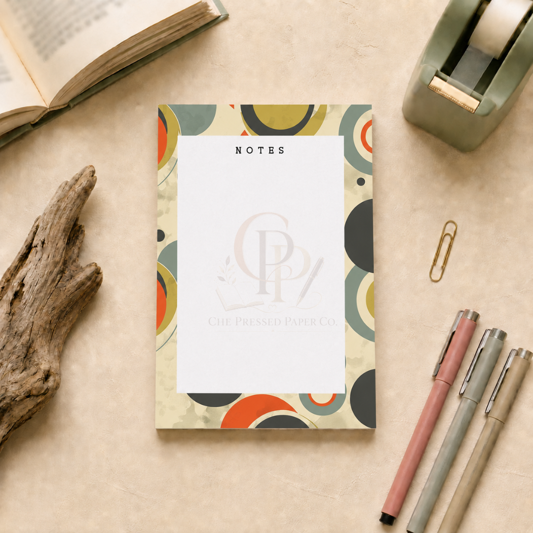 Retro Circles Notepad
