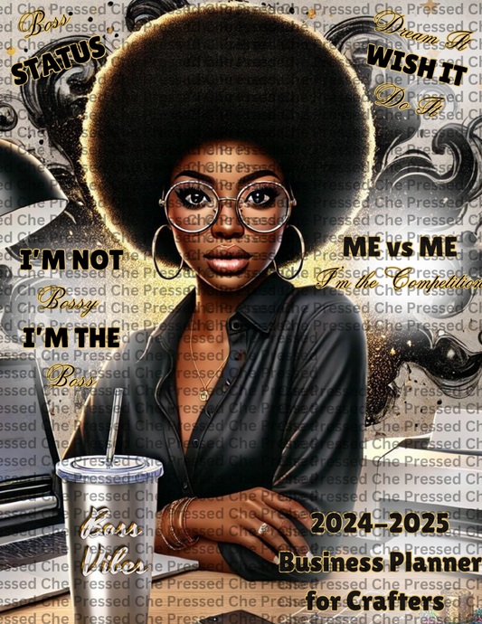 Boss Vibes Crafters Planner (Hardcover) Boss Vibes Crafters Planner (Hardcover)