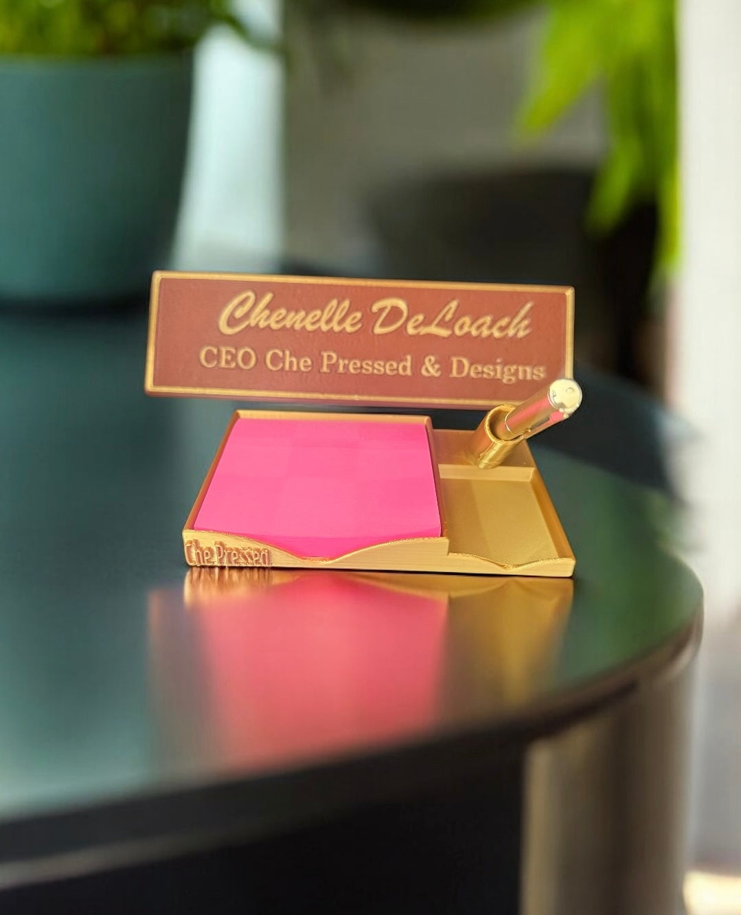 Customized Desk Name Plate