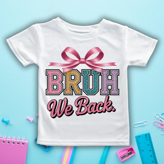 Back To School Tshirt-Girls