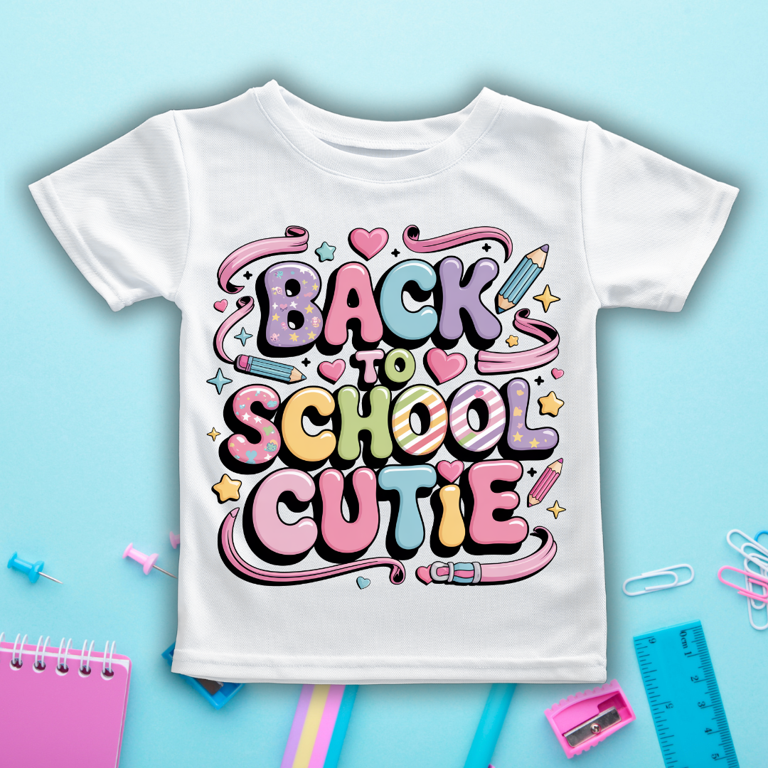 Back To School Tshirt-Girls