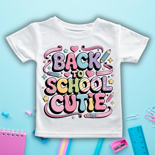 Back To School Tshirt-Girls