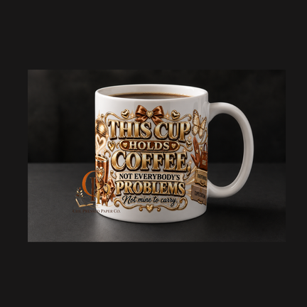 Girl Put It Down Brown Coffee Mug