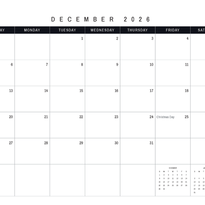 Luxury Is The State Of Being 2026 Calendar