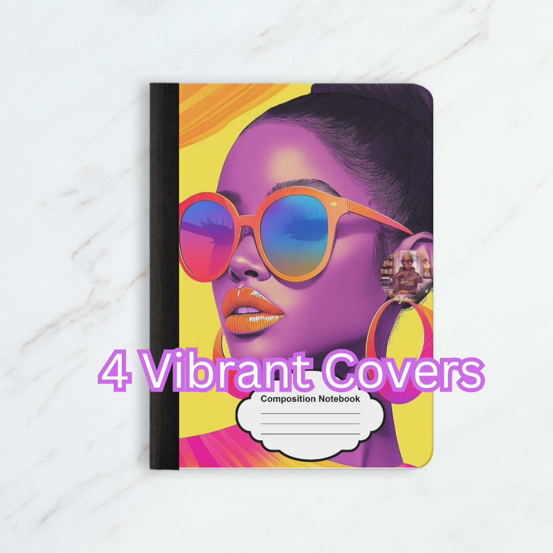 I'm The Vibe- Done For You Notebook Covers (4 Covers)