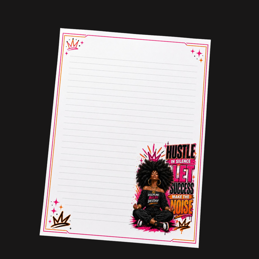 Hustle In Silence Notepad
