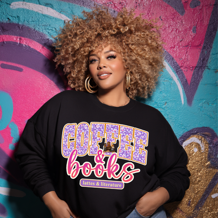 Lattes & Literature PNG