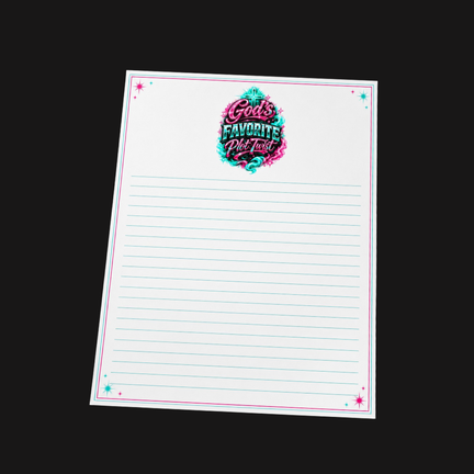 God's Favorite Plot twist Notepad