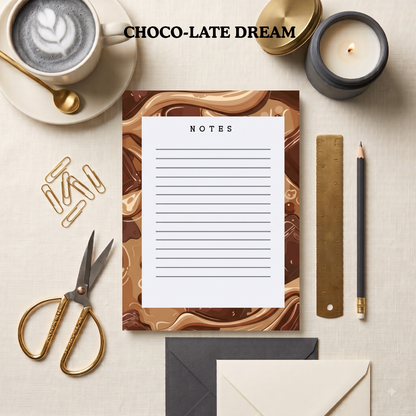 CHOCO-LATE DREAM NOTEPAD