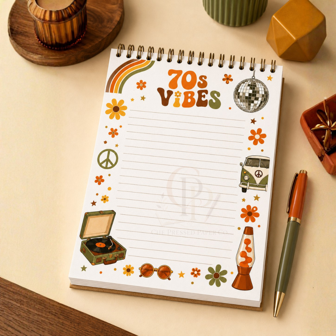 Old School Vibes- Notepads