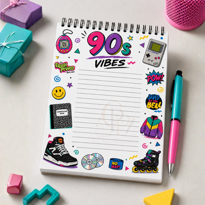 Old School Vibes- Notepads
