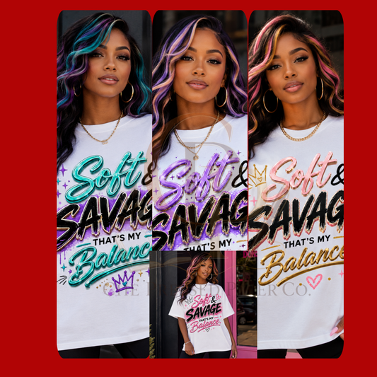 Soft & Savage PNG (DIGITAL DOWNLOAD