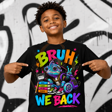 Bruh We Back PNG (Digital Download)
