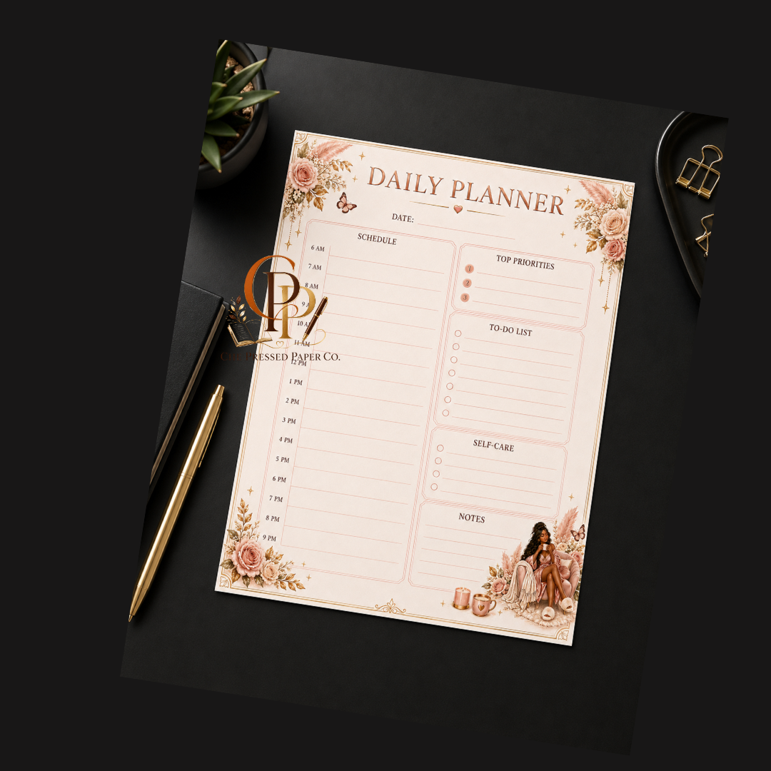 Soft Life Era Daily  Planner