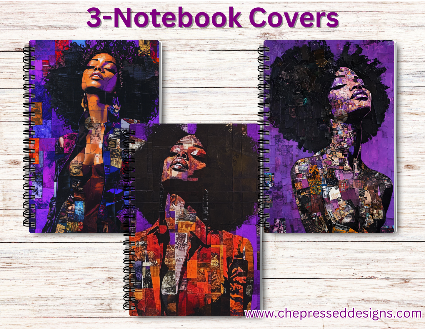 "Amethyst" Notebook Covers