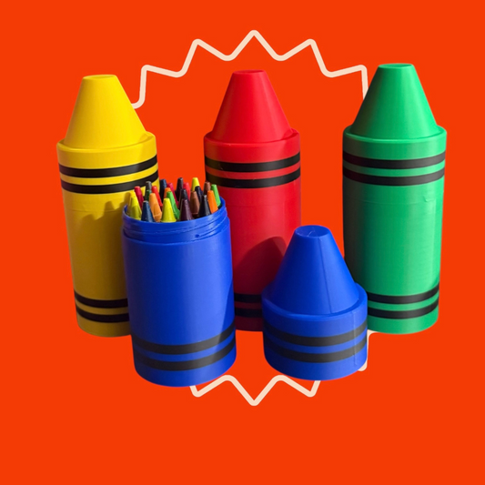Crayon Container Set (4)