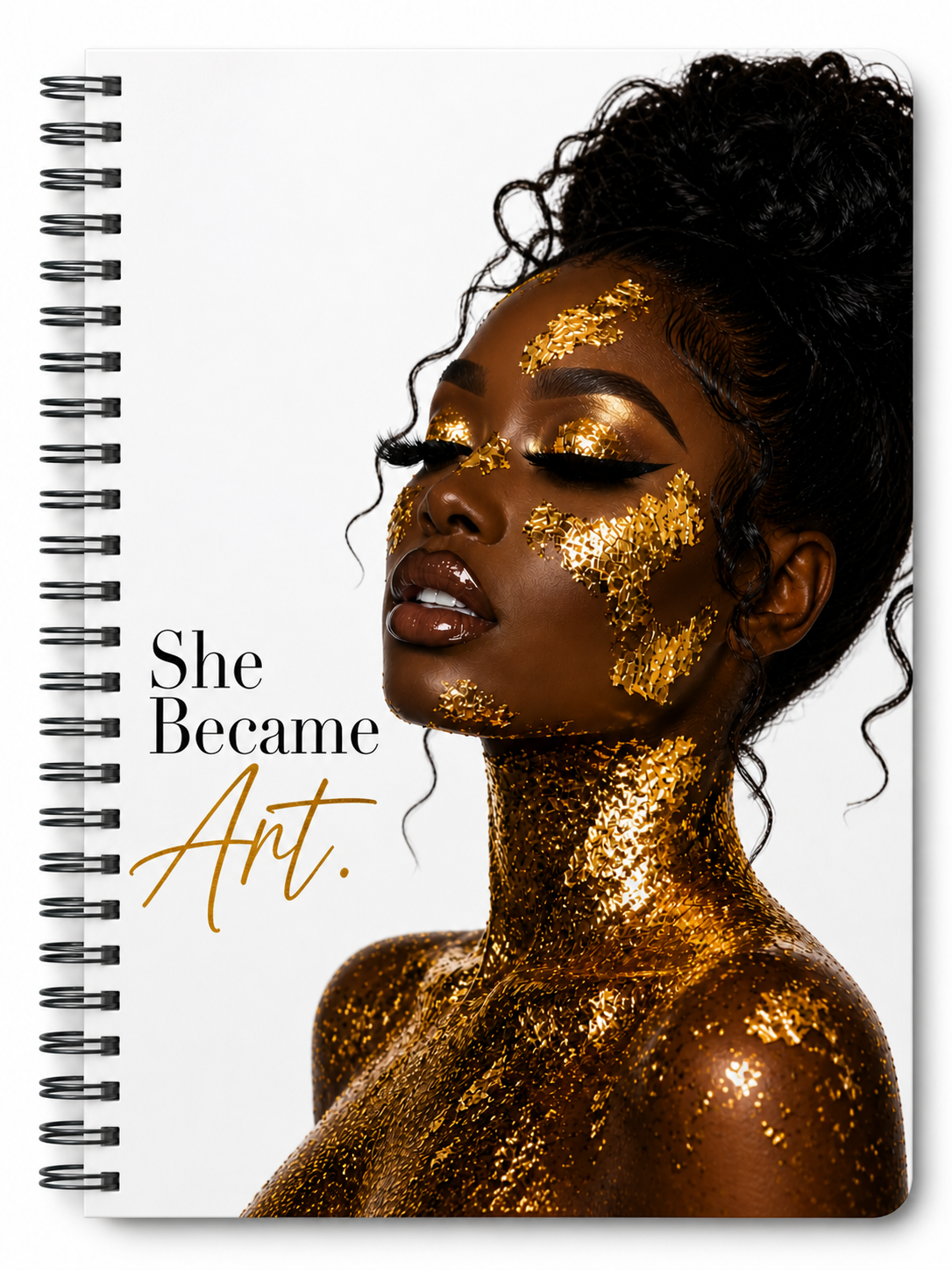 She Became Art Notebook Notebook