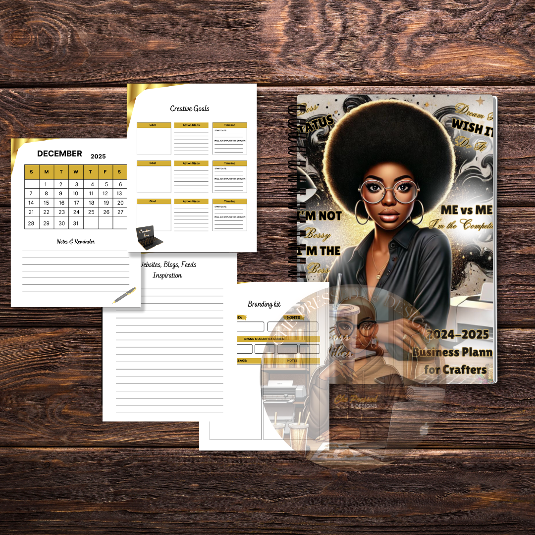 Boss Vibes Crafters Planner (Digital)