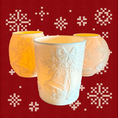 Christmas Themed Tea Light Lamp Set (3)