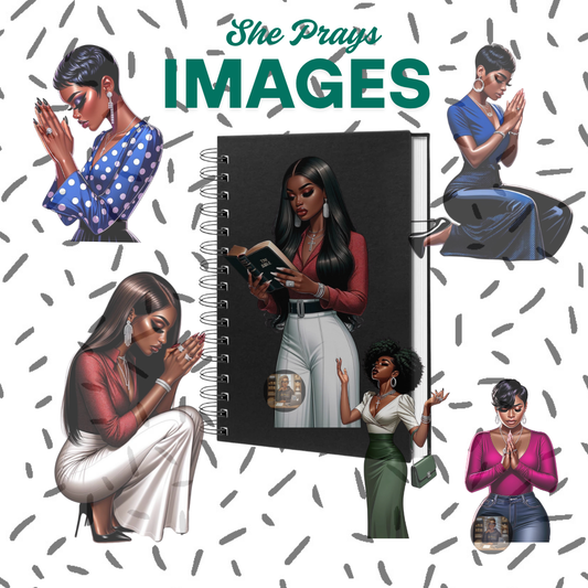 She Prays Images