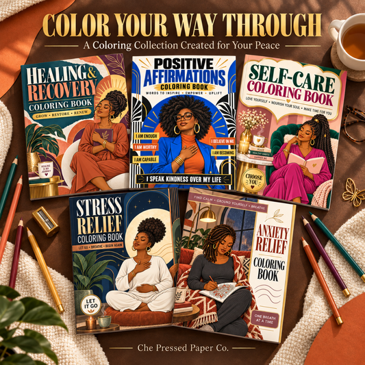 Color Your Way Through- Coloring Books