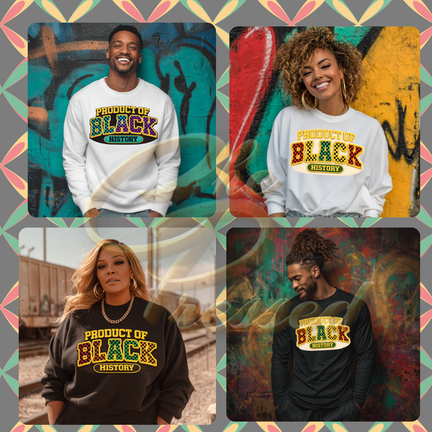 Product of Black History PNG
