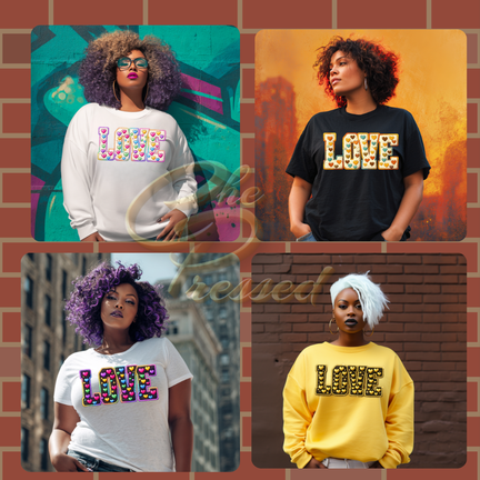 Love (Yarn Script) PNG